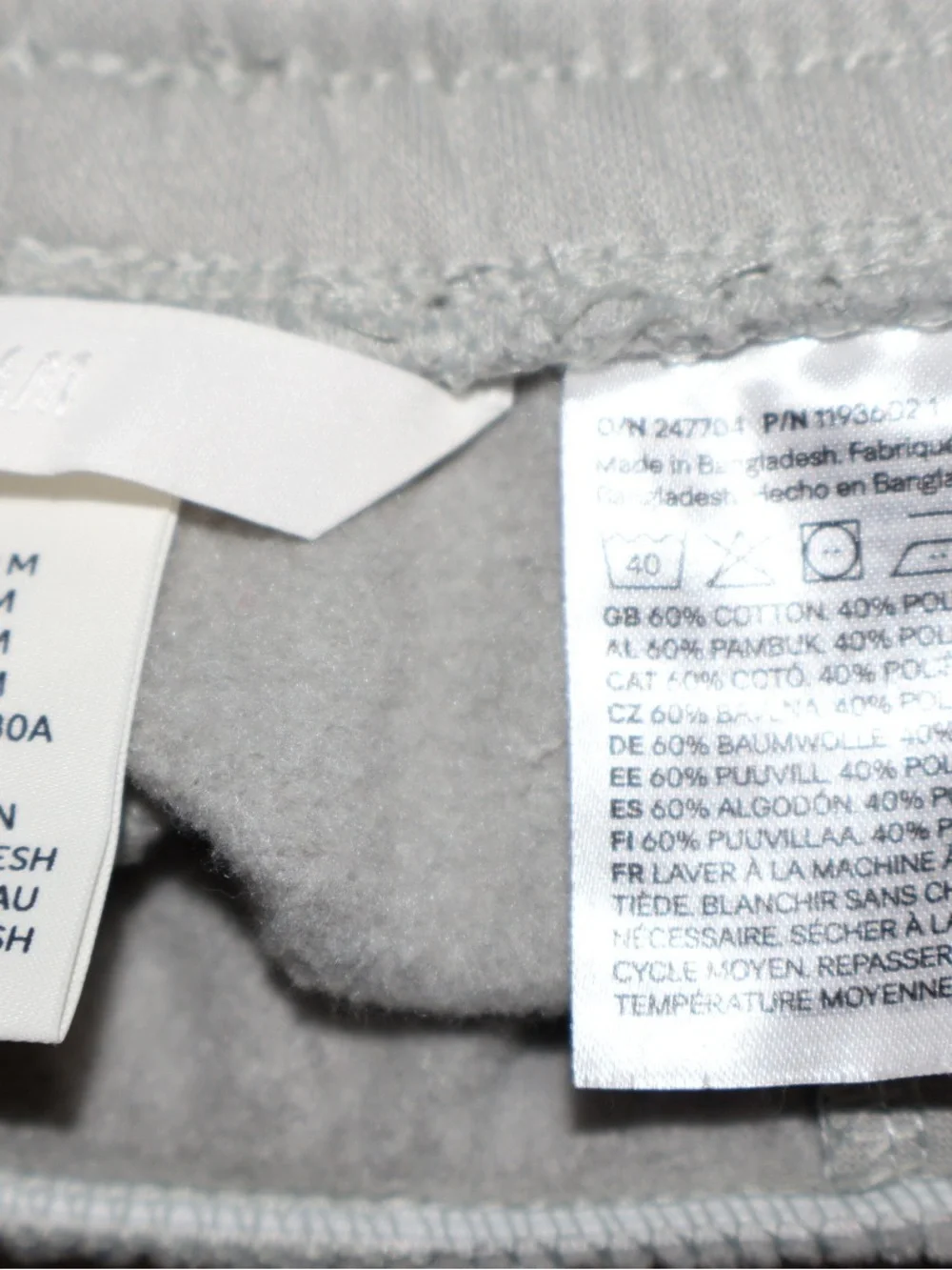 H&M Sage Green Two-Piece Hoodie & Sweatpants Set – Size Medium